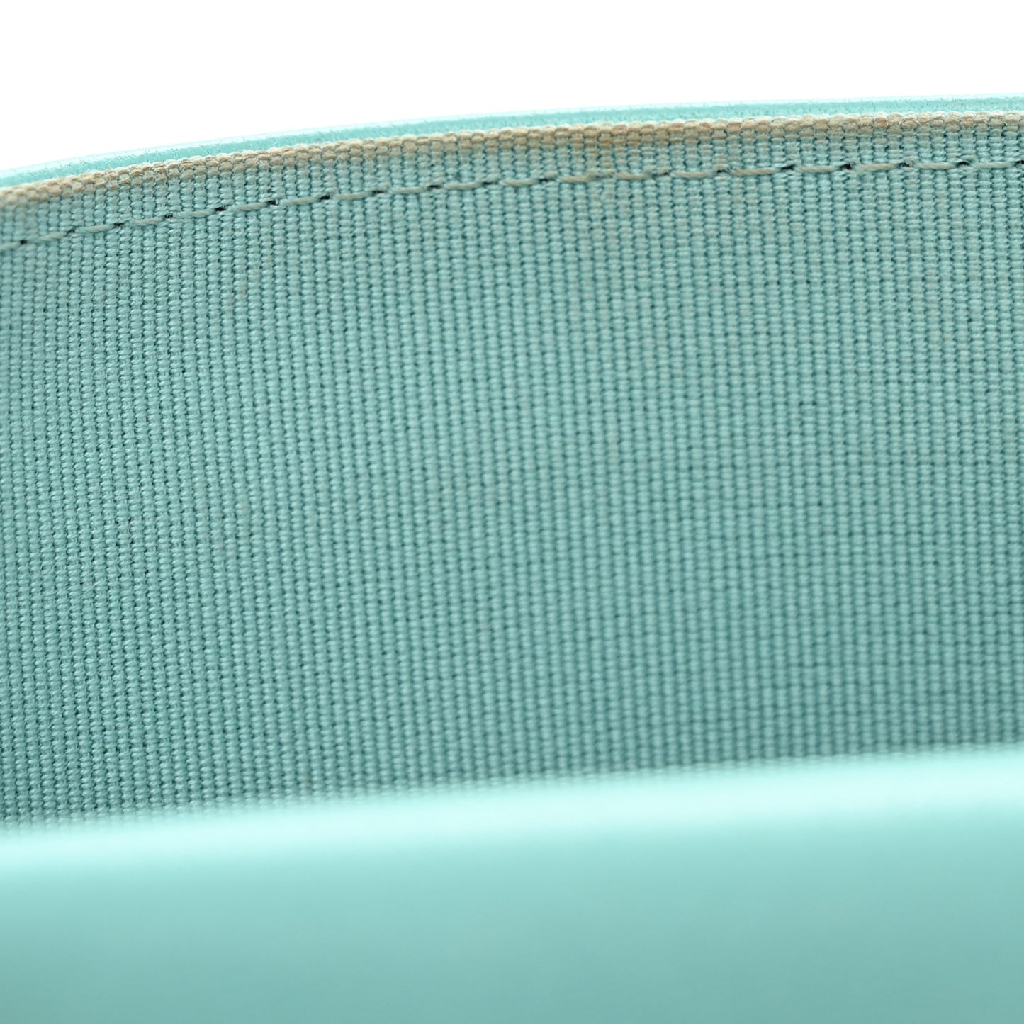 Lambskin Quilted Flap Card Holder Wallet Turquoise