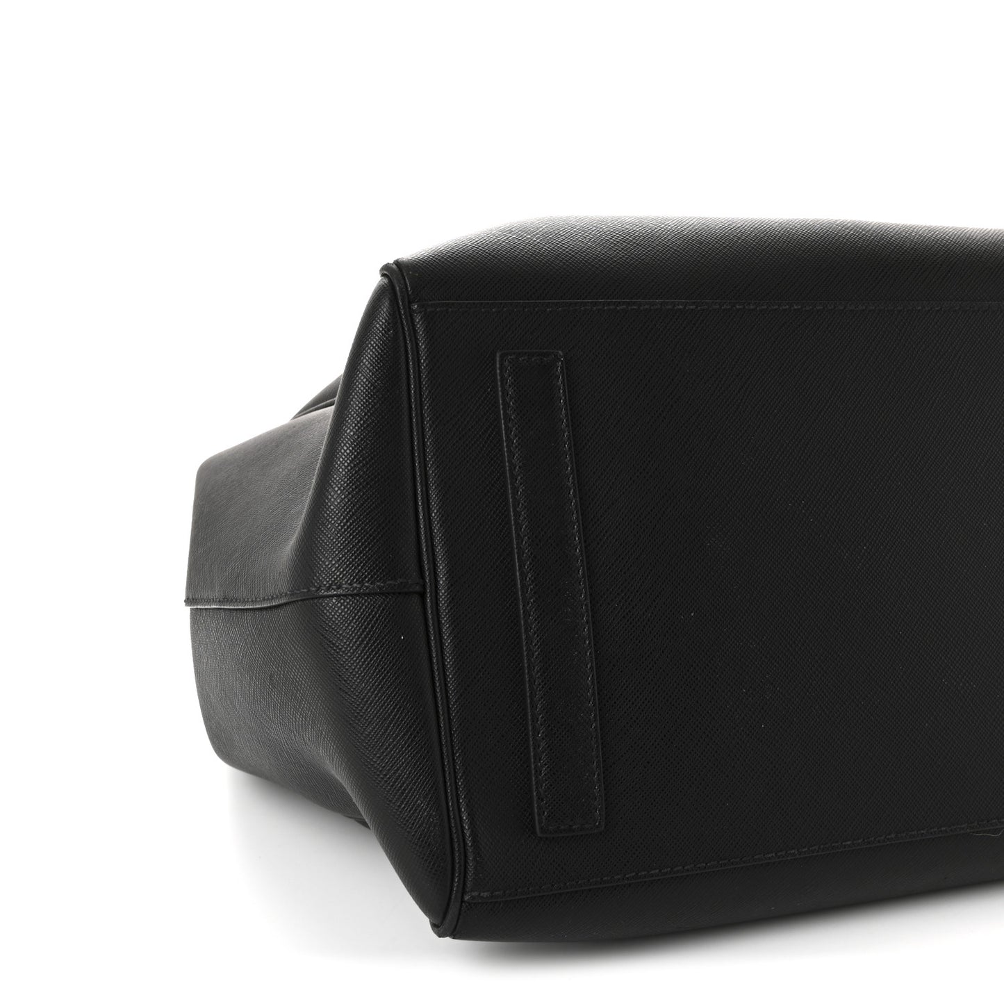 Saffiano Travel Extra Large Galleria Double Zip Tote Black