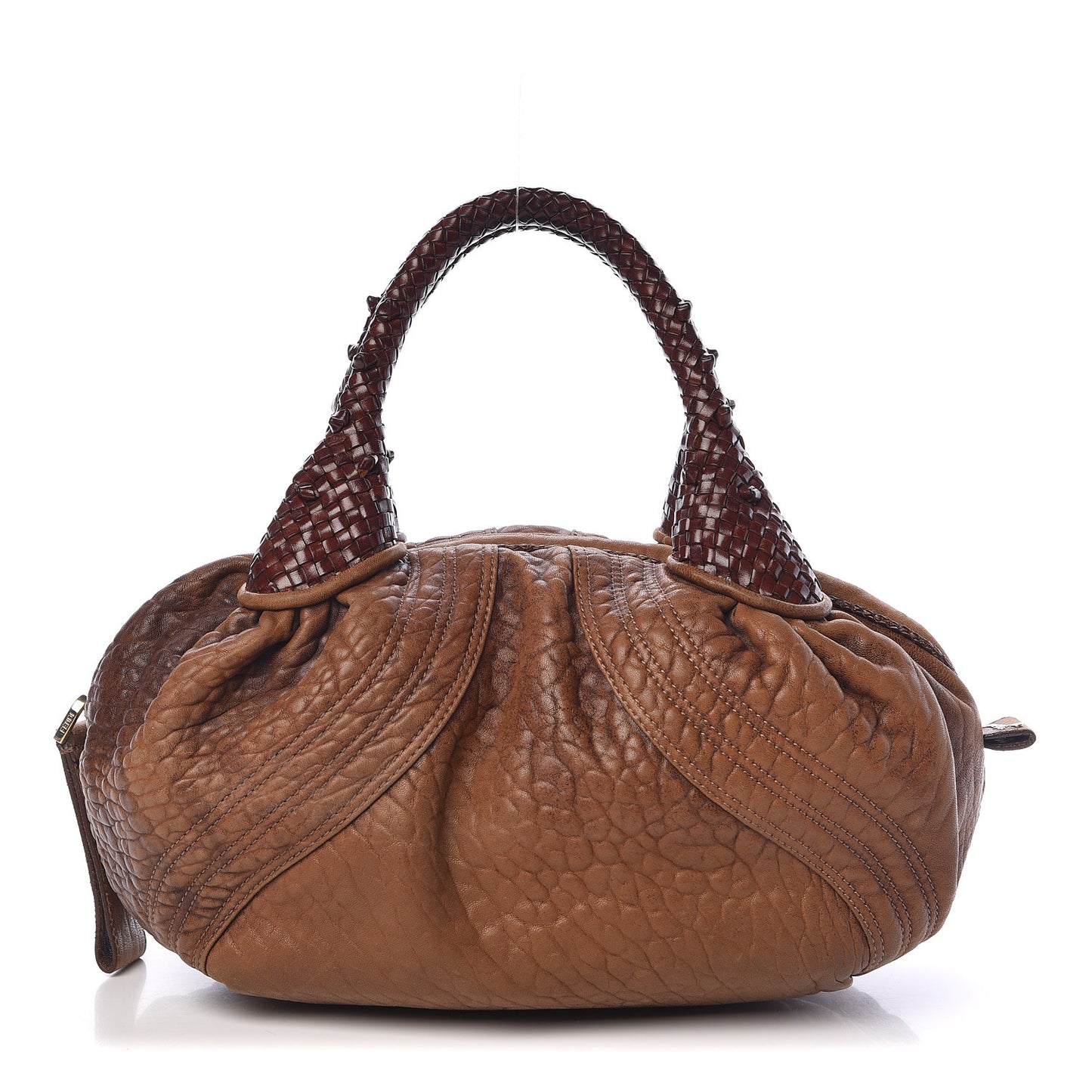 Nappa Nuvolata Spy Bowler Cognac