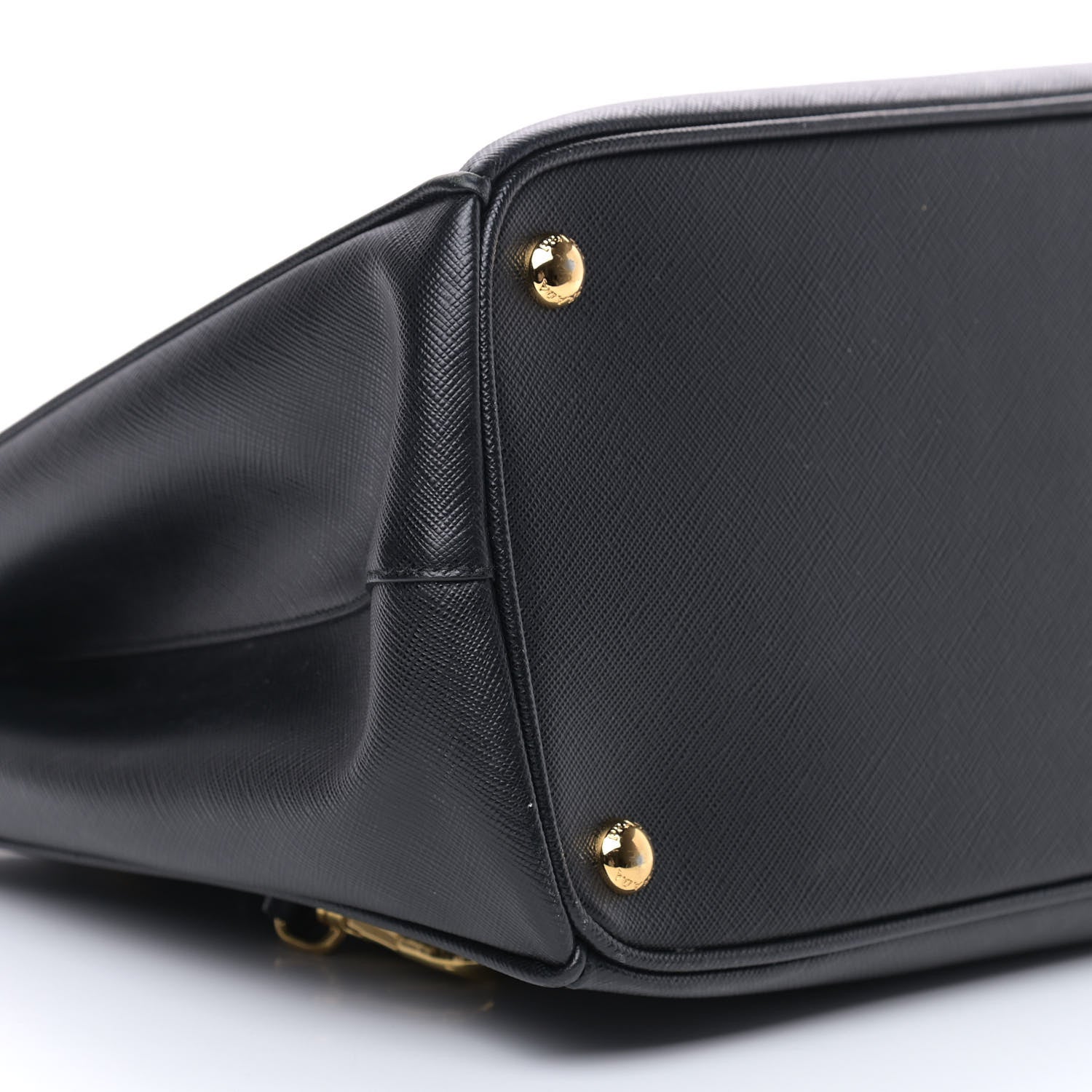 Prada Saffiano Medium Galleria Double Zip Tote Black 10 of 11