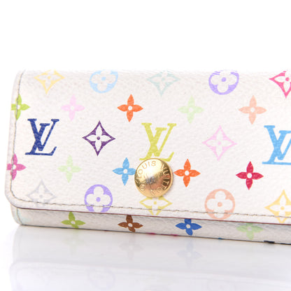 Louis Vuitton Monogram Multicolor Multicles 4 Key Holder White Raisin 9 of 9