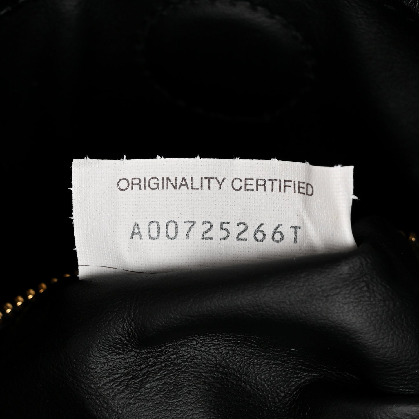 Calfskin Intrecciato Small Hop Black