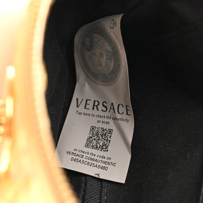 Versace Metallic Nappa Barocco Quilted Medusa Chain Crossbody Gold 7 of 9