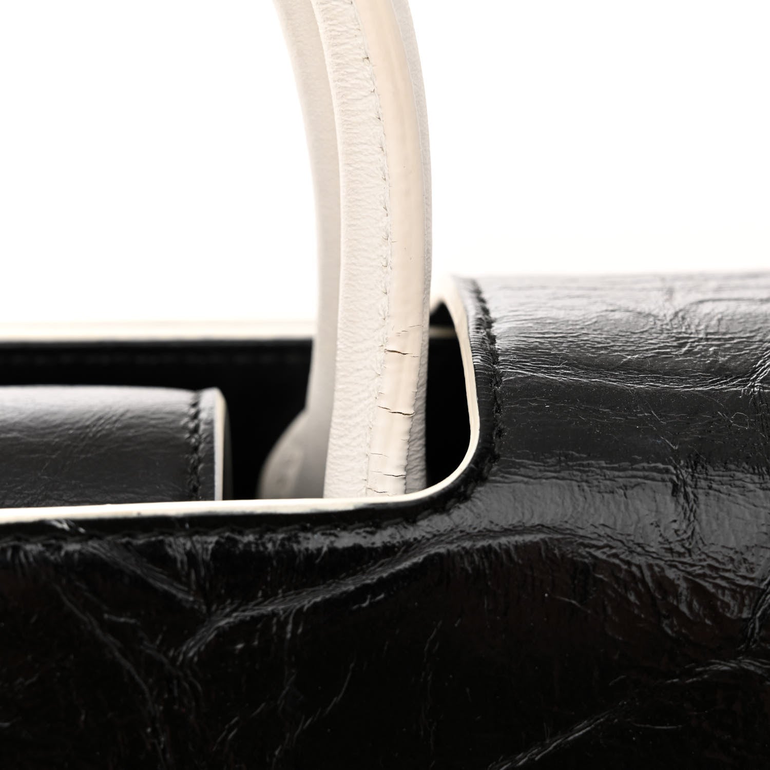 Christian Dior Crinkled Calfskin Medium Diorever Flap Black 11 of 15