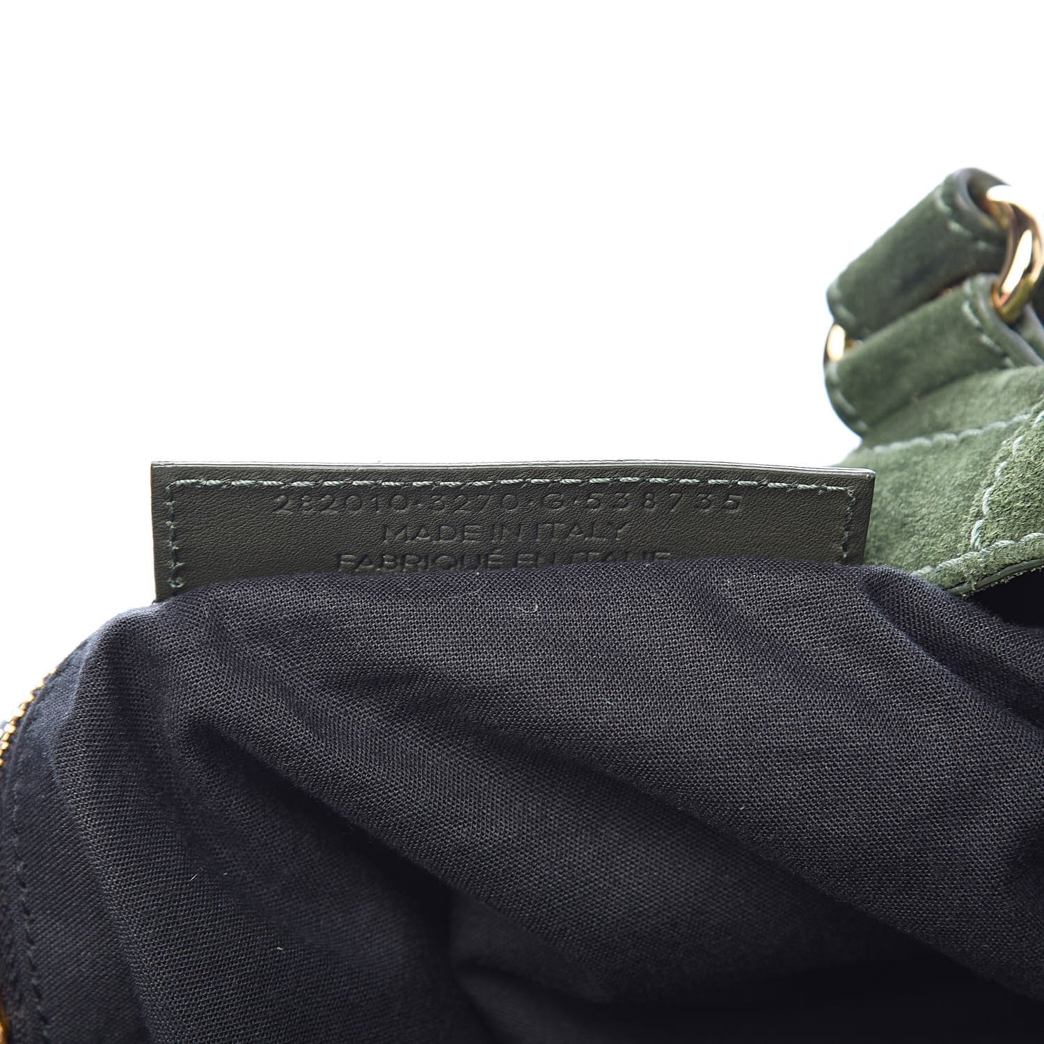 Balenciaga Baby Daim Suede Giant 12 Gold Hardware Velo Vert Militaire 7 of 18