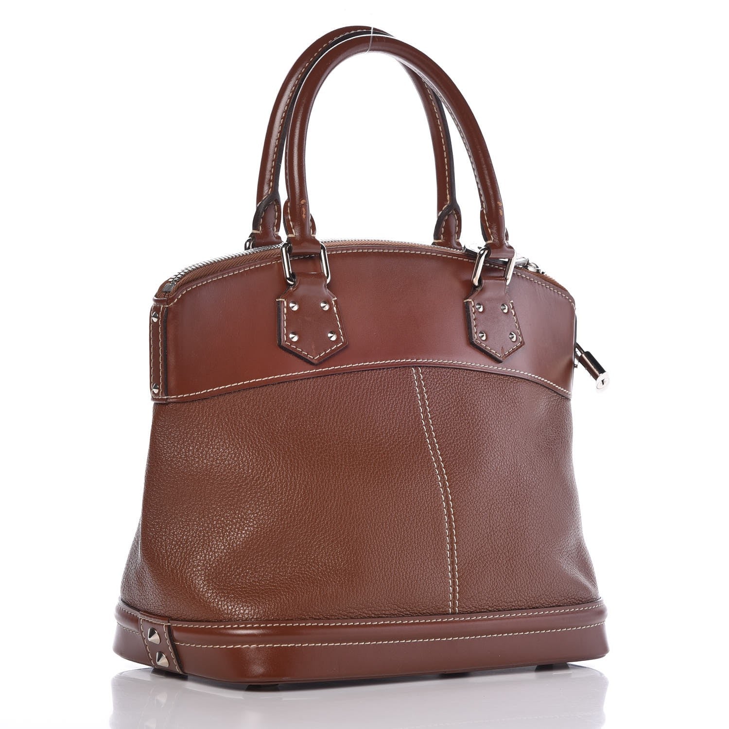 Louis Vuitton Suhali Lockit PM Sienne 3 of 11