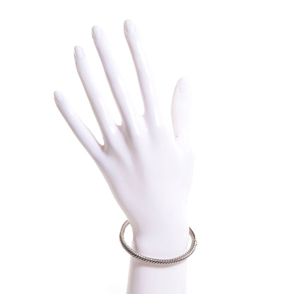 David Yurman Sterling Silver 5mm Cable Bracelet 2 of 5