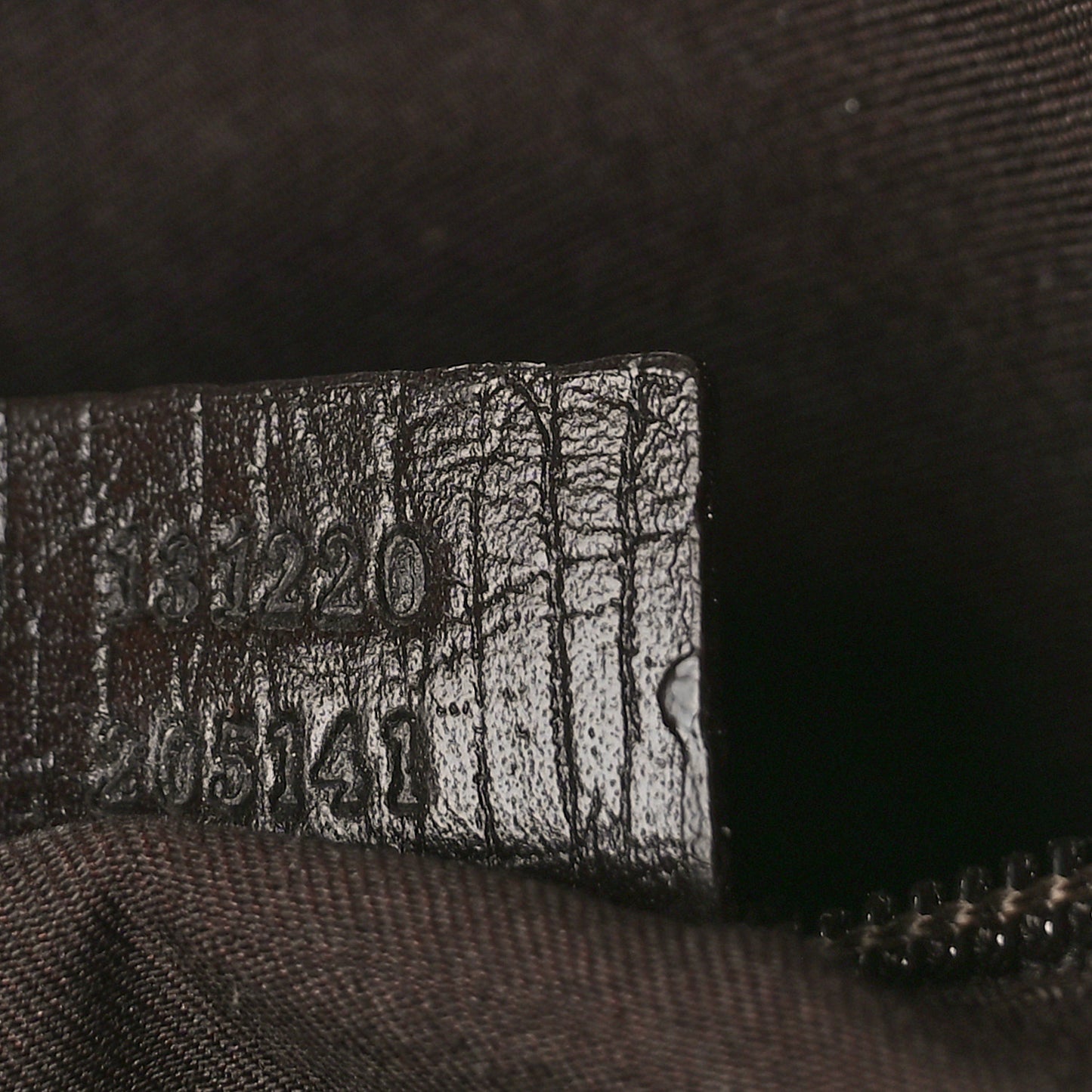 GG Plus Monogram Vertical Tote Dark Brown