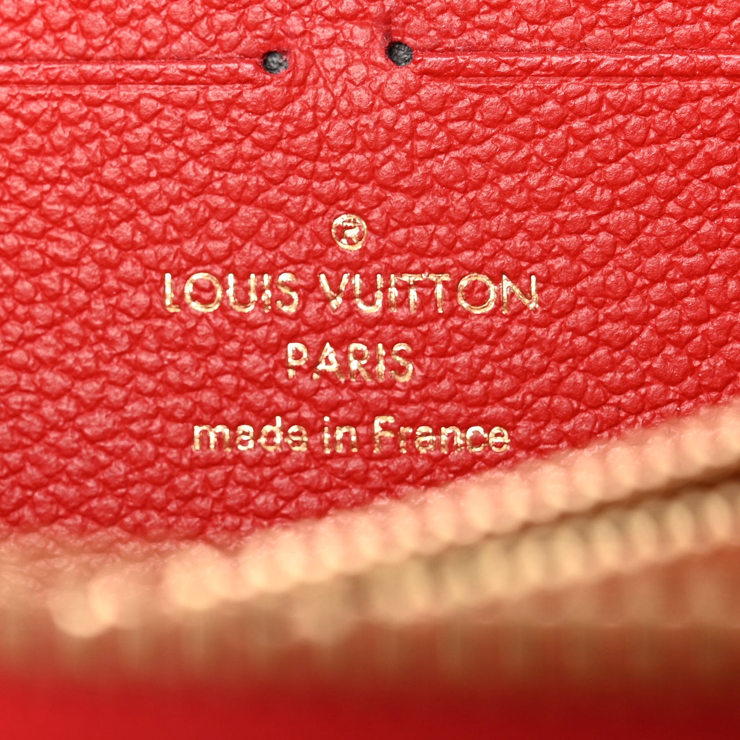 Empreinte Clemence Wallet Cherry