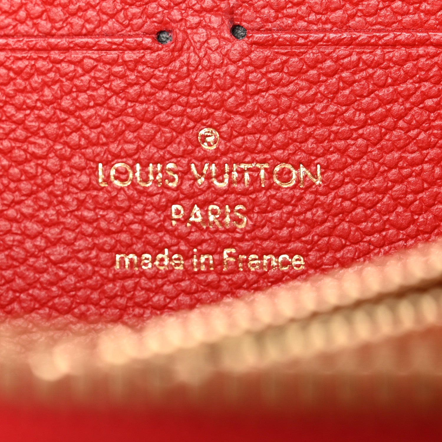 Louis Vuitton Empreinte Clemence Wallet Cherry 6 of 8