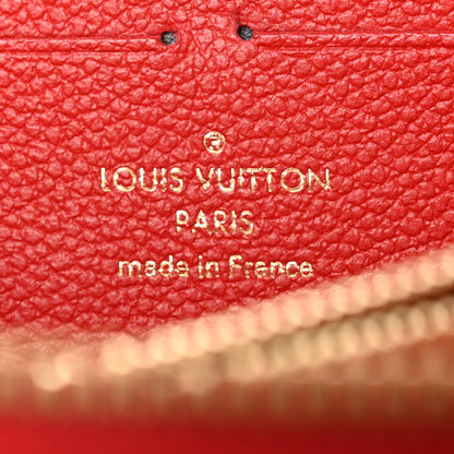 Louis Vuitton Empreinte Clemence Wallet Cherry 6 of 8