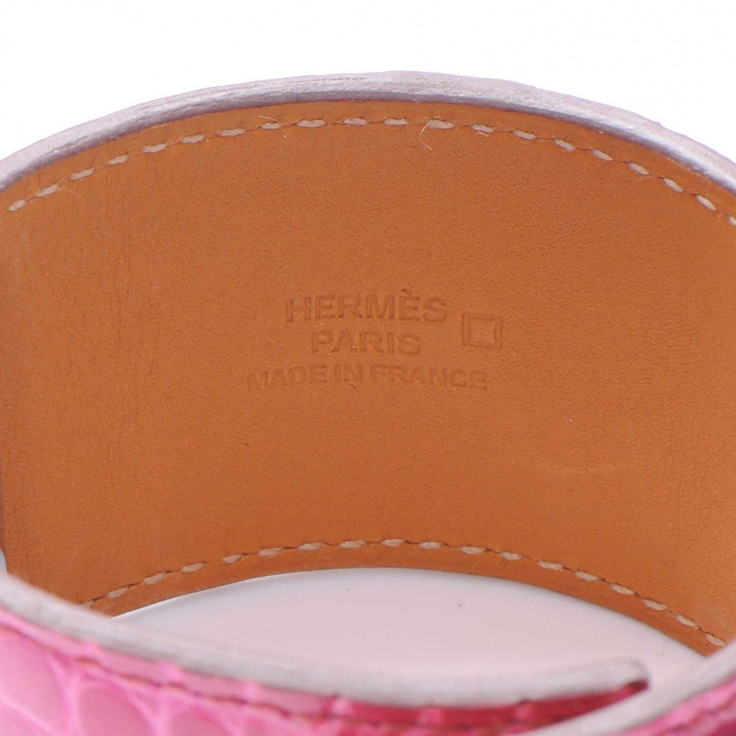Alligator Collier De Chien CDC Bracelet Fuchsia Small