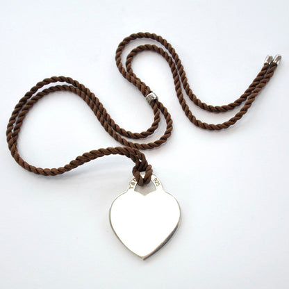 Tiffany Sterling Silver Return to Heart Necklace 2 of 7