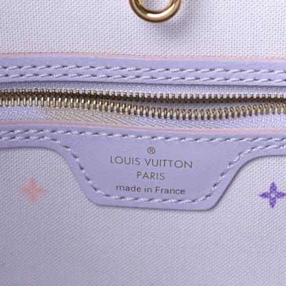 Louis Vuitton Monogram Giant Spring In The City Neverfull MM Sunrise Pastel 6 of 9
