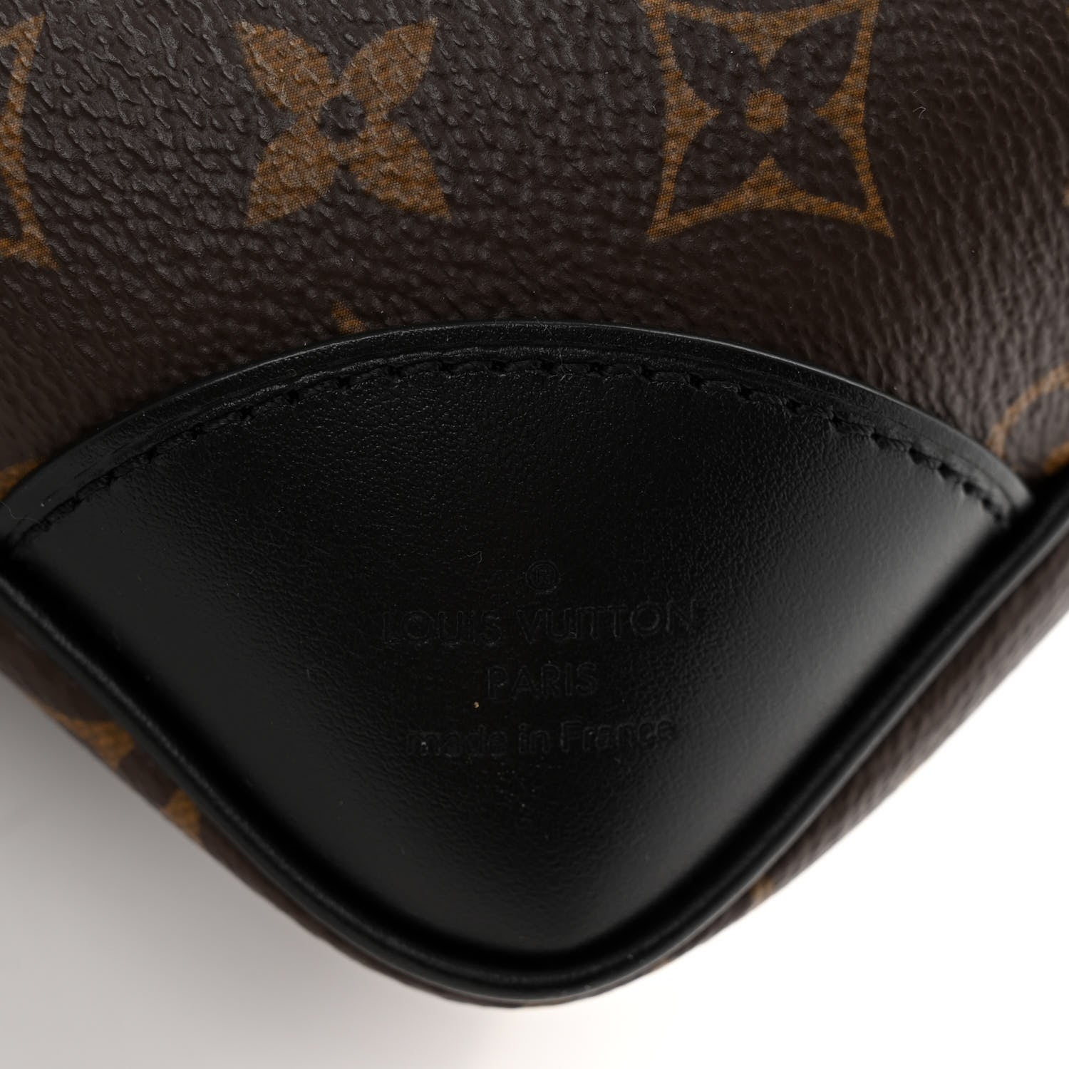 Louis Vuitton Monogram Odeon MM Black 6 of 10