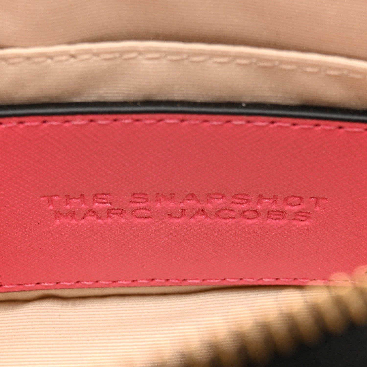 Marc Jacobs Saffiano Small Snapshot Camera Bag Pink Multicolor 7 of 12