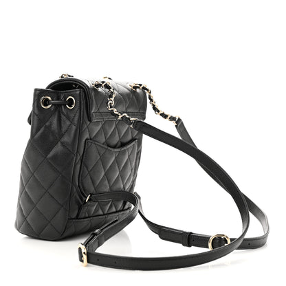 Chanel Caviar Quilted Mini Urban Spirit Backpack Black 3 of 11