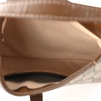 Gucci GG Supreme Monogram Azalea Calfskin Web Mini Jackie 1961 Hobo Beige Ebony Brown Sugar 5 of 12