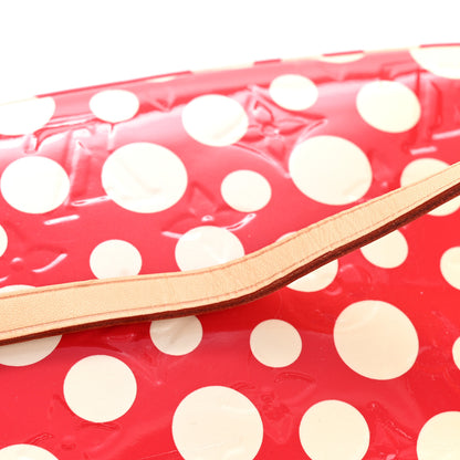 Louis Vuitton Vernis Kusama Infinity Dots Pochette Accessories Red Red 12 of 12