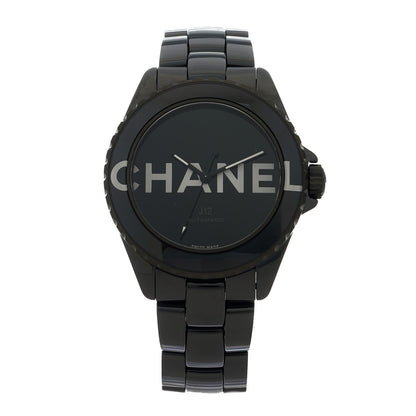 Chanel Stainless Steel Ceramic 38mm J12 Wanted de Chanel Automatic Watch Black 1 of 4