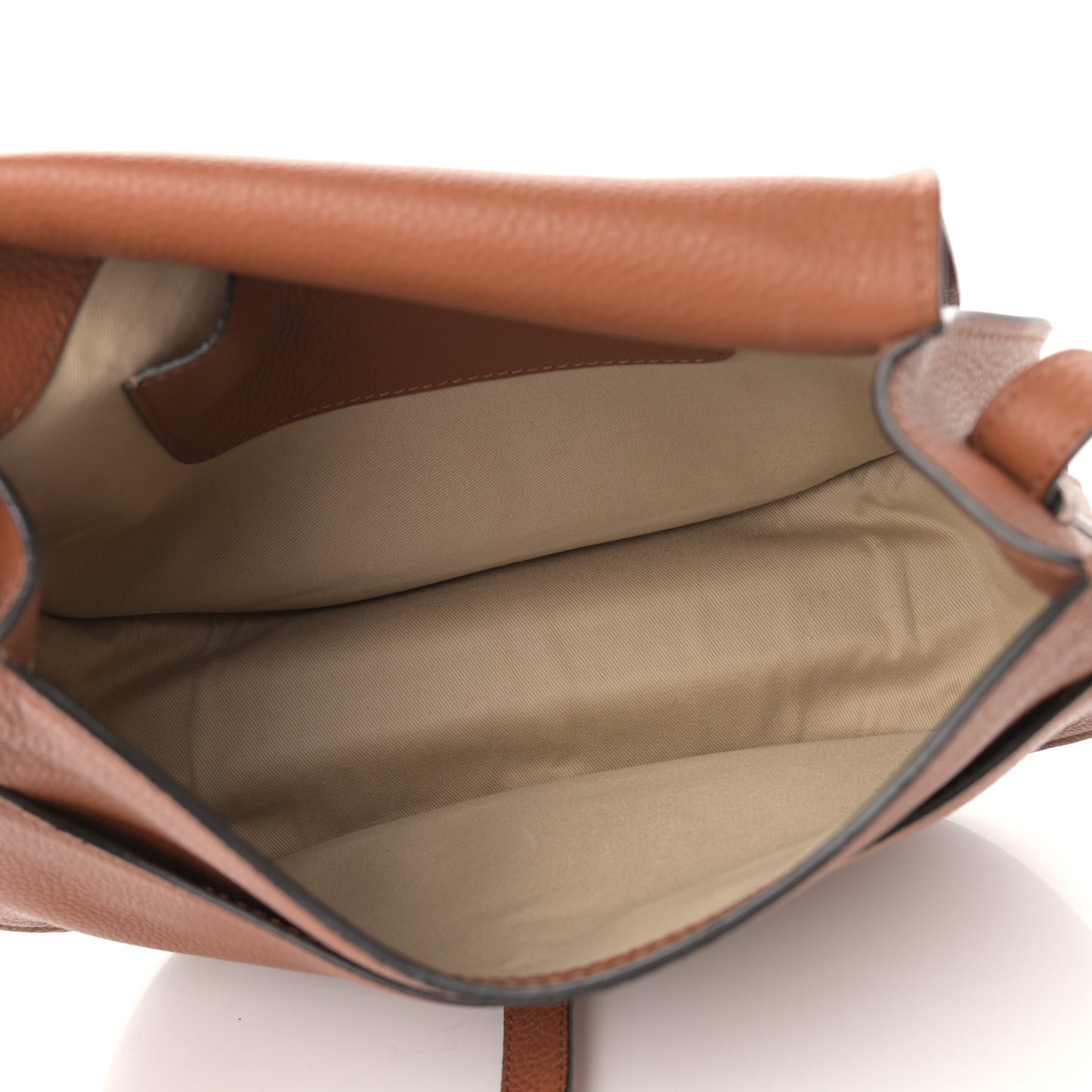 Calfskin Medium Marcie Round Crossbody Bag Tan