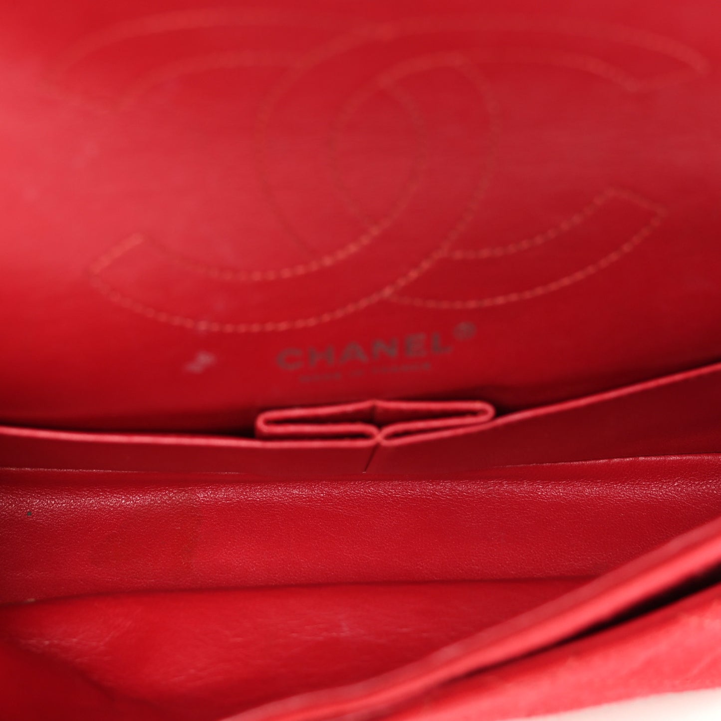 Jersey Quilted 2.55 Reissue East West Flap Red