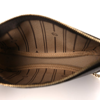 Louis Vuitton Monogram Complice Trunks and Bags Mini Pochette Accessories Beige 4 of 9