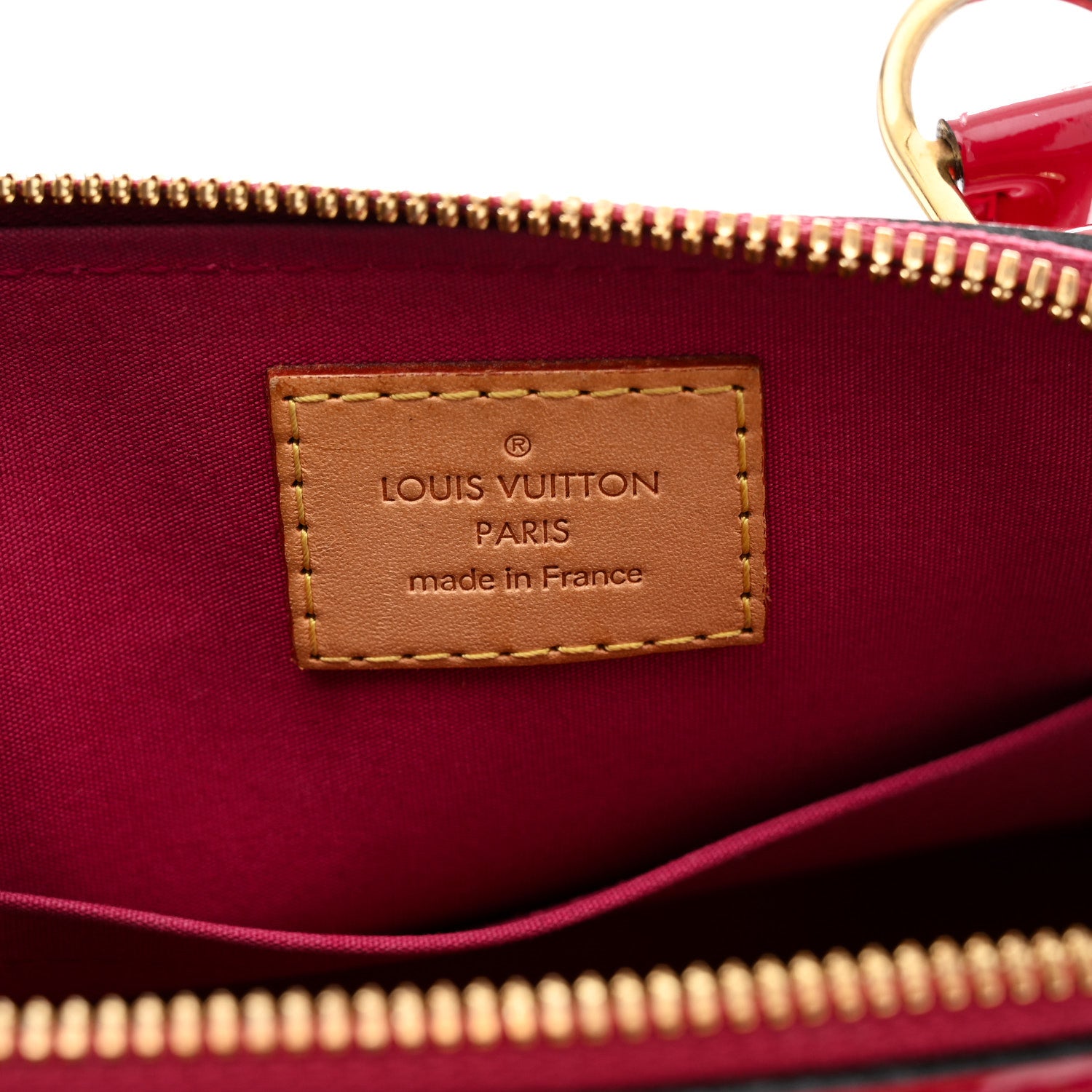 Louis Vuitton Vernis Alma BB Rose Indien 6 of 12