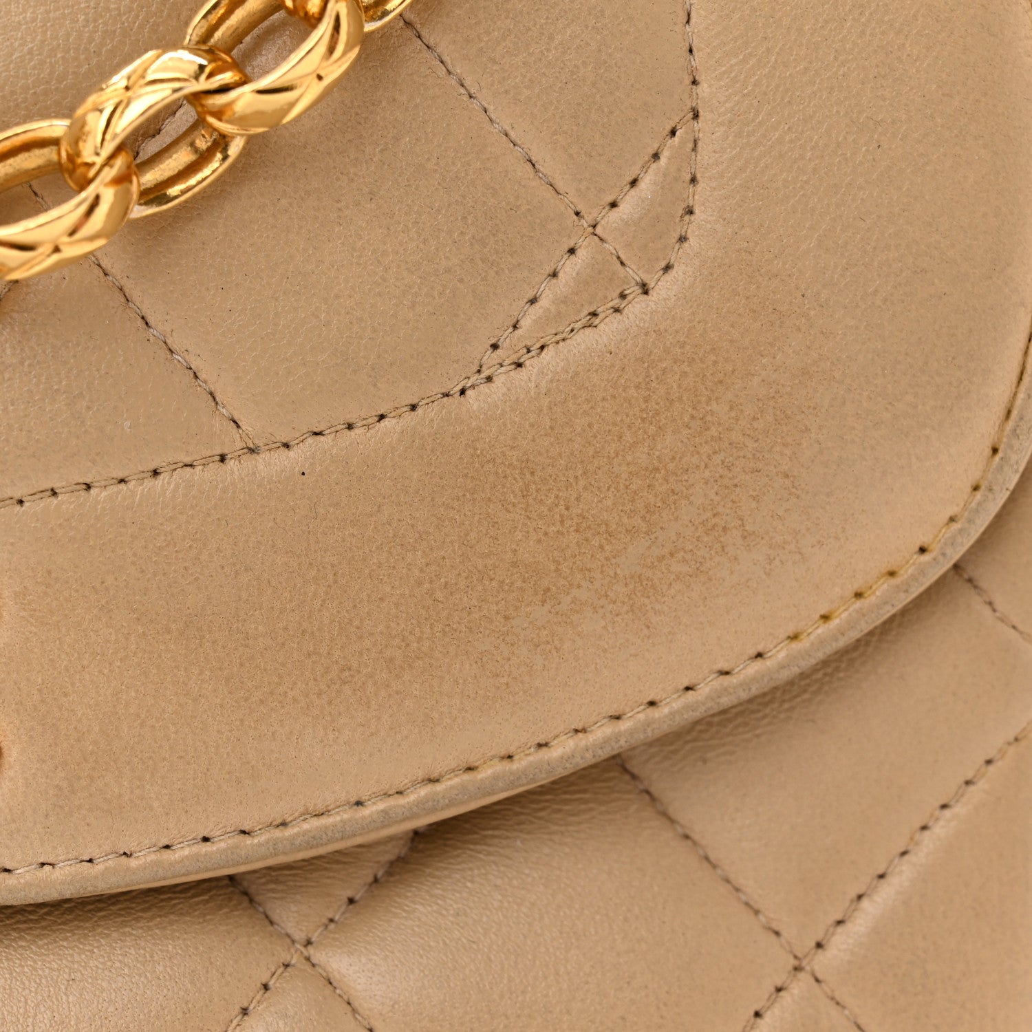 Chanel Lambskin Quilted Tassel Flap Camera Bag Light Beige 12 of 12