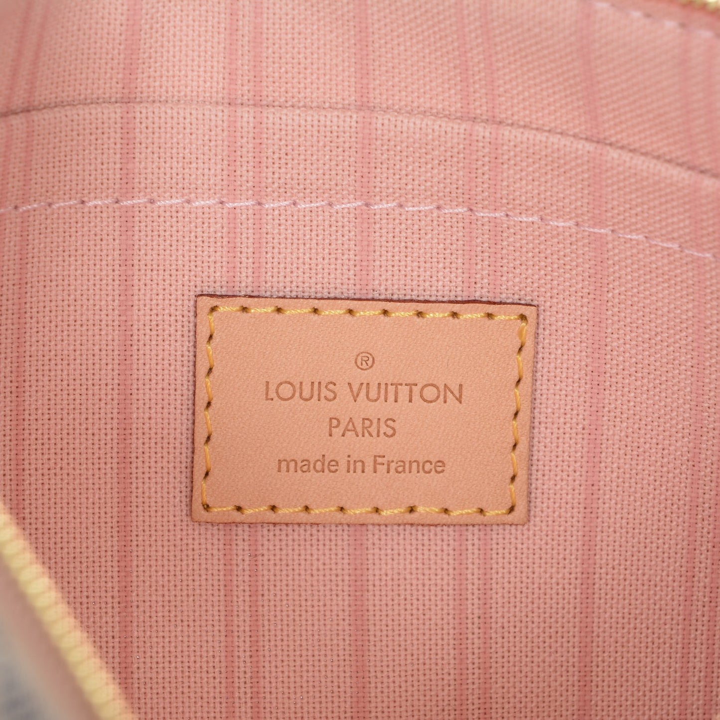 Damier Azur Neverfull MM GM Pochette Rose Ballerine