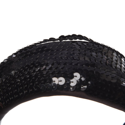 Chanel Sequin Headband Black 8 of 8