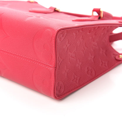Louis Vuitton Empreinte Monogram Giant Onthego PM Freesia 7 of 9