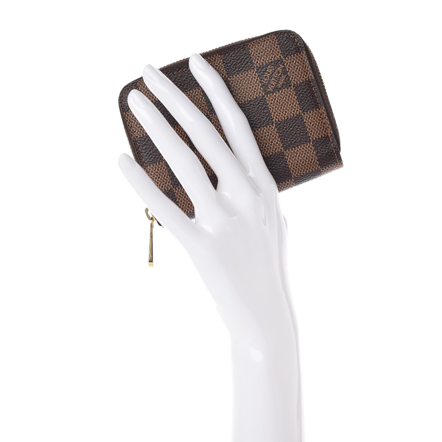 Louis Vuitton Damier Ebene Zippy Coin Purse 2 of 7