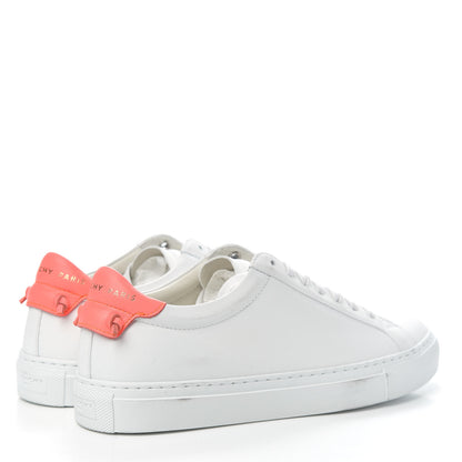 Givenchy Calfskin Womens Urban Street Sneakers 36 White Neon Pink 4 of 9