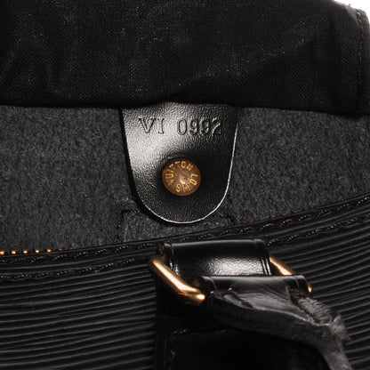 Louis Vuitton Epi Speedy 25 Black 5 of 8