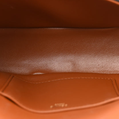 Celine Smooth Calfskin Tabou Clutch On Strap Tan 5 of 12
