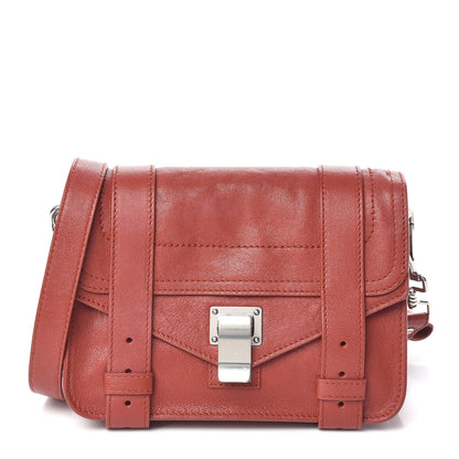 Proenza Schouler Lambskin PS1 Mini Crossbody Bag Rust 1 of 9