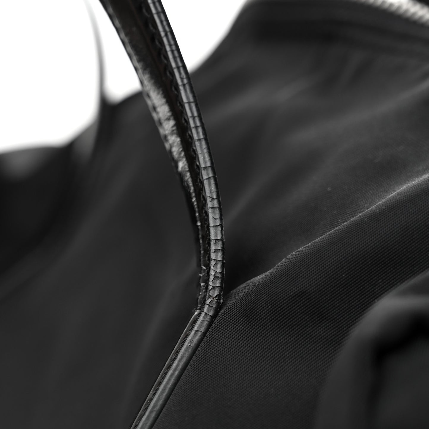 Tessuto Nylon Duffle Bag Black