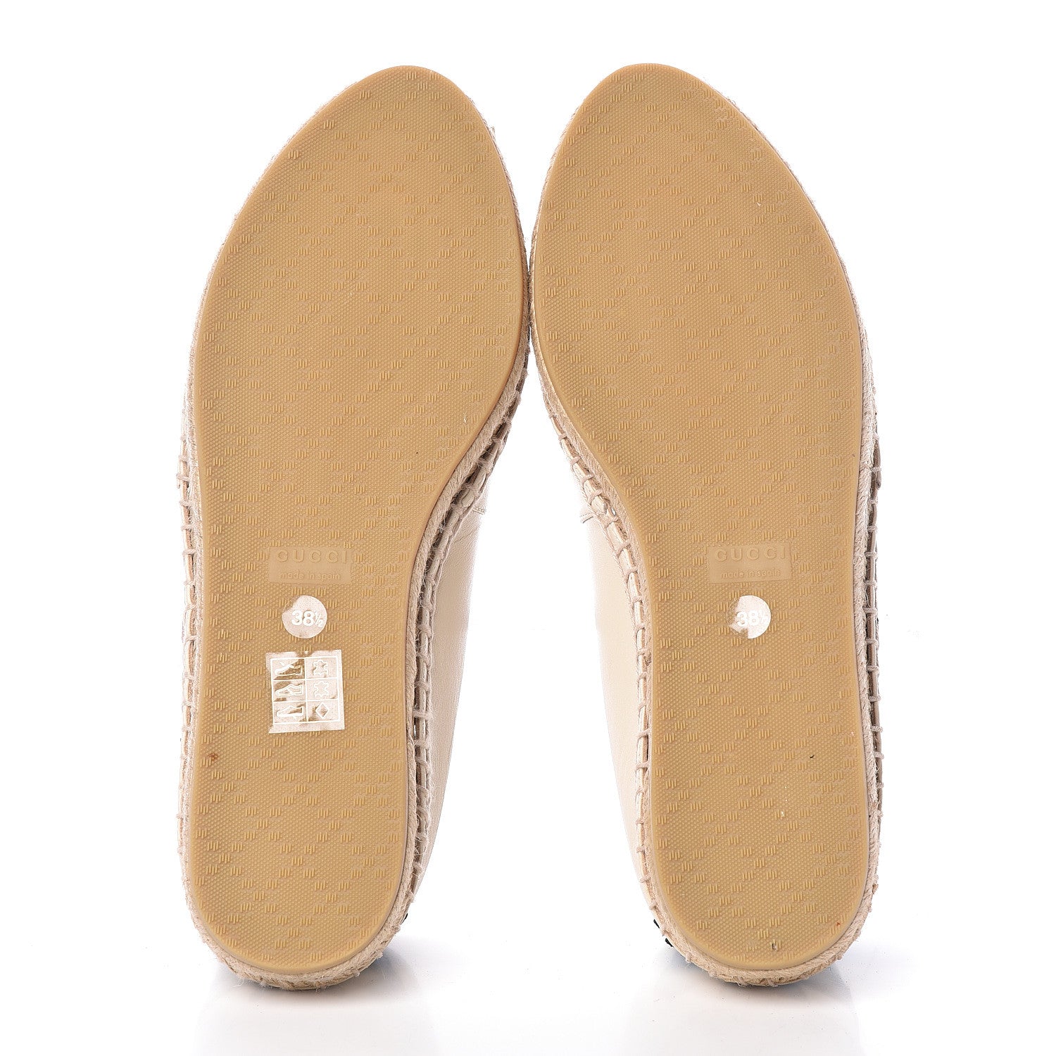 Gucci Nappa Ophelia Espadrilles 38.5 Mystic White 5 of 8