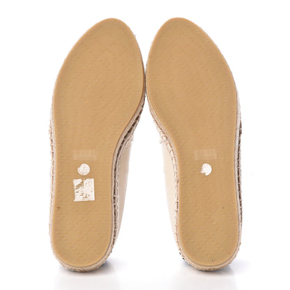 Gucci Nappa Ophelia Espadrilles 38.5 Mystic White 5 of 8