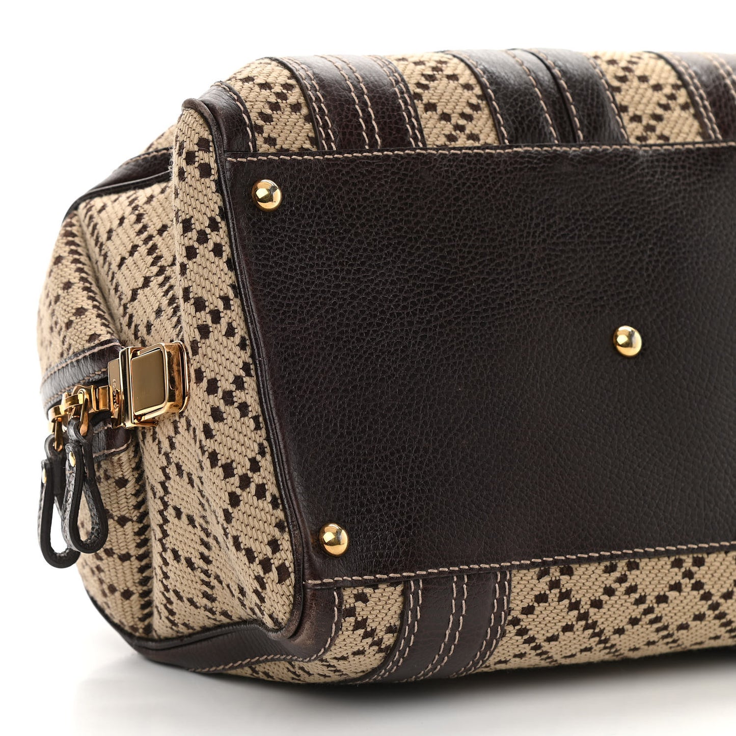 Monogram Medium Aviatrix Boston Ebony Brown