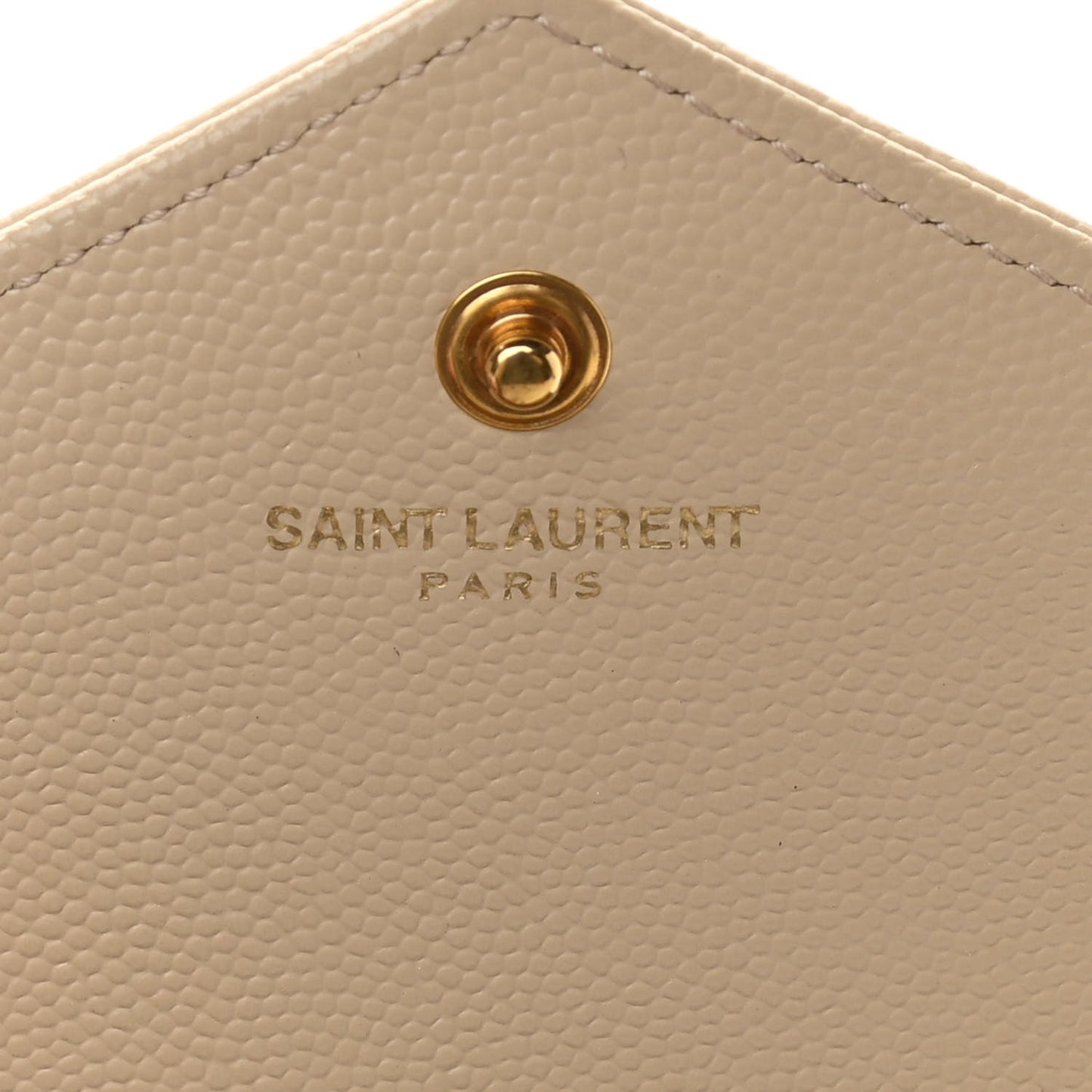 Grain De Poudre Matelasse Chevron Cassandre Chain Wallet Deep Beige