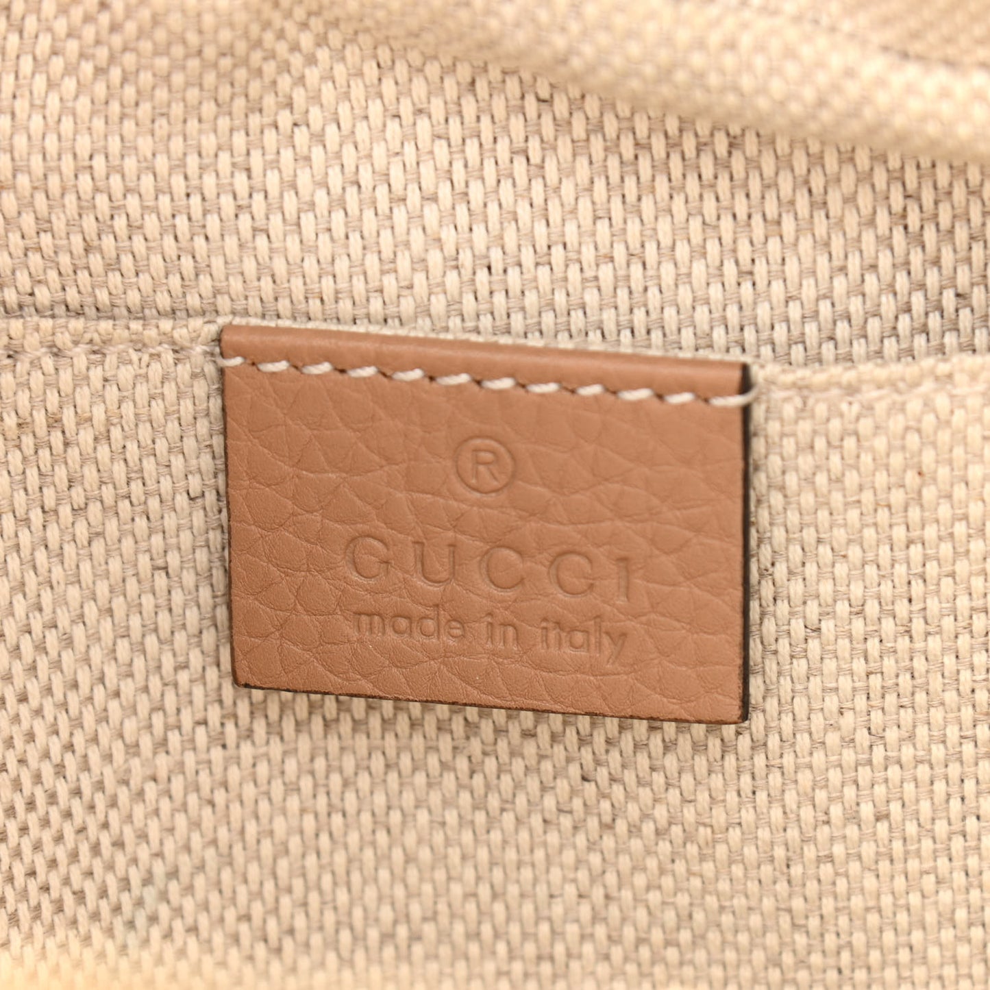 Pebbled Calfskin Small Soho Disco Bag Camelia