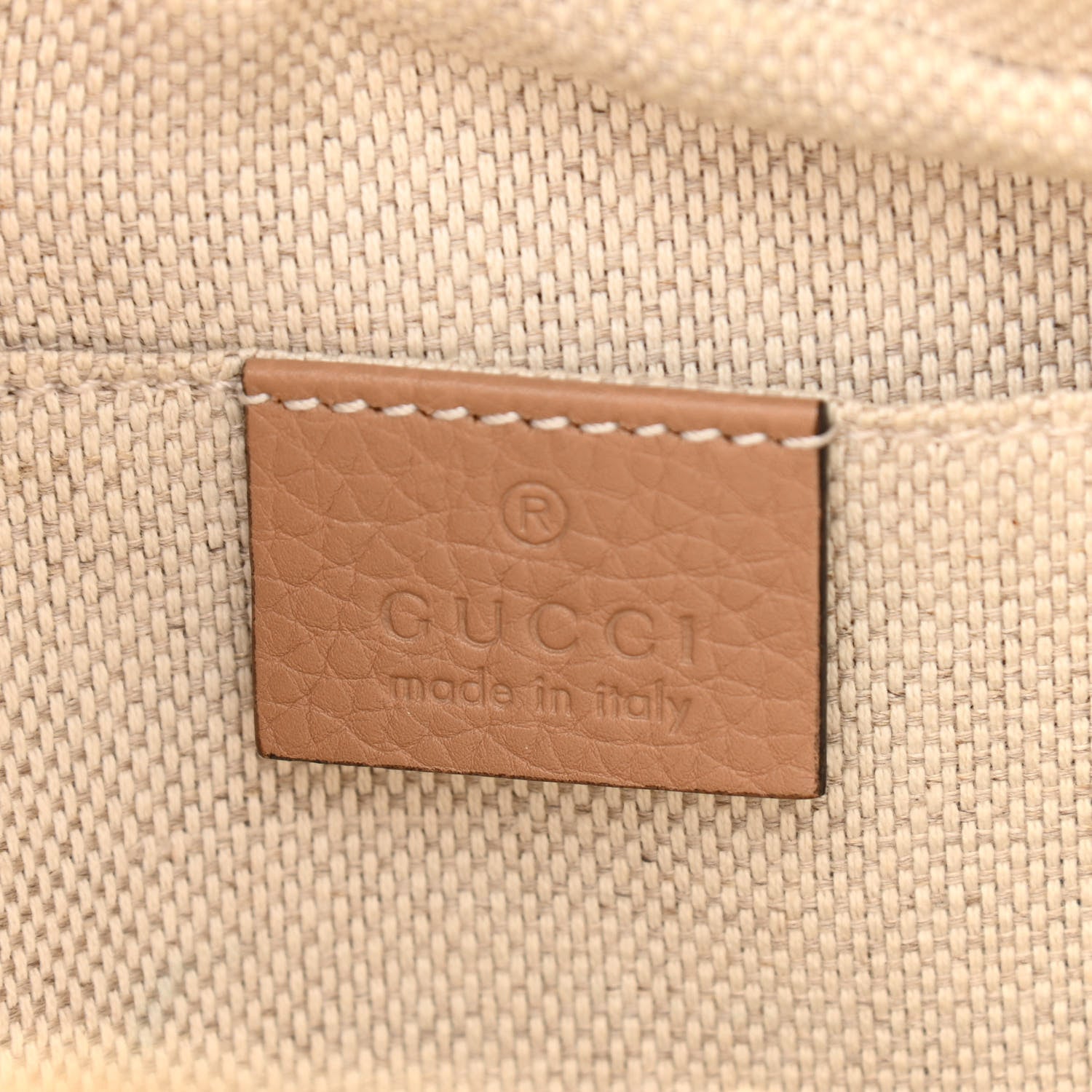 Gucci Pebbled Calfskin Small Soho Disco Bag Camelia 5 of 10