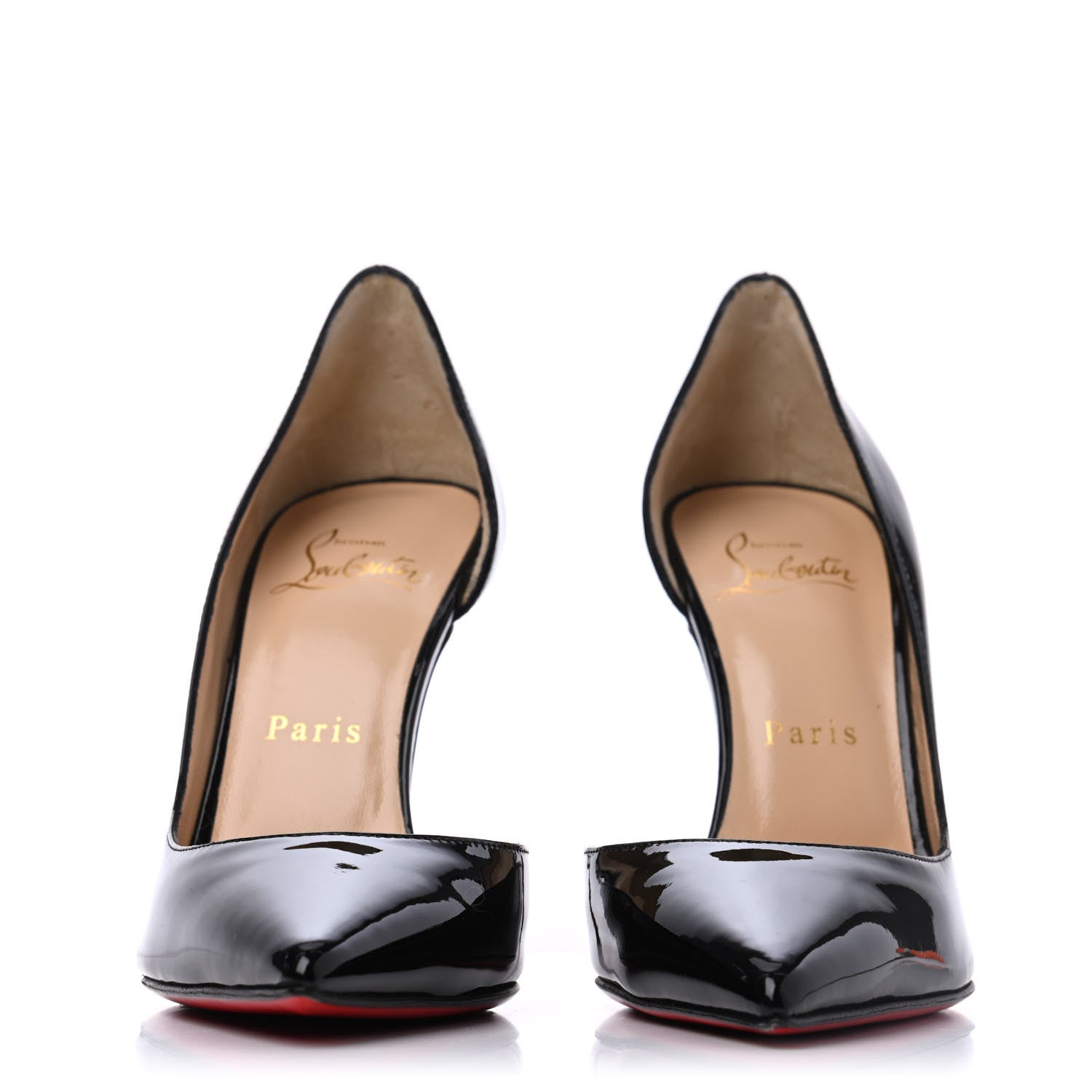 Christian Louboutin Patent Iriza 100 Pumps 36.5 Black 2 of 20