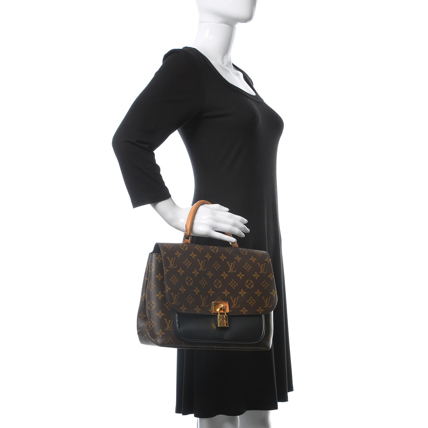 Louis Vuitton Monogram Marignan Black 2 of 20