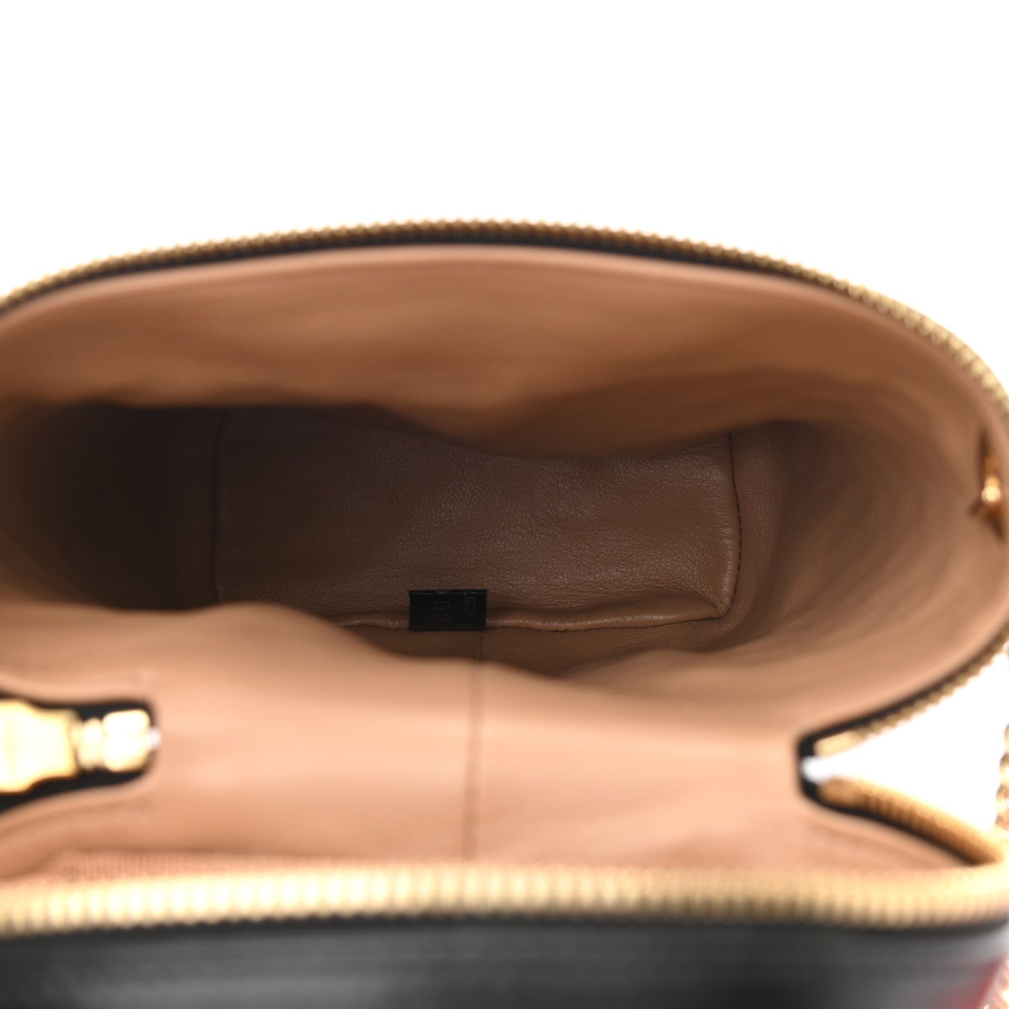 Calfskin Trapuntata Zumi Belt Bag Black