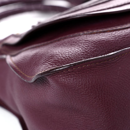 Chloe Calfskin Medium Marcie Satchel Dark Velvet 8 of 21