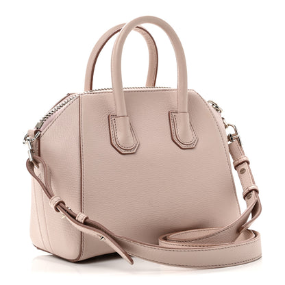 Givenchy Sugar Goatskin Mini Antigona Pale Pink 3 of 10
