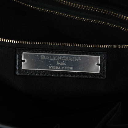 Balenciaga Agneau Classic Gold Hardware City Black 7 of 9